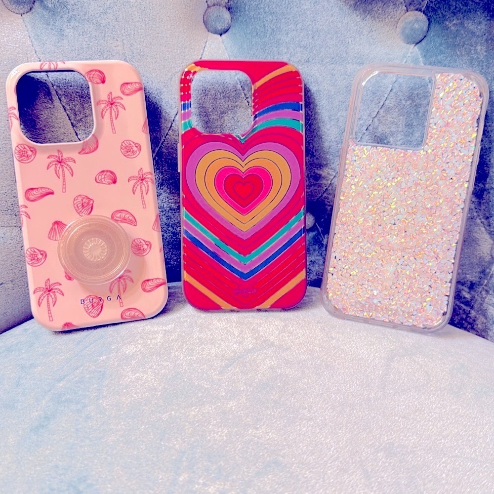 SALE💕14 Pro iPhone Cases🩷Set of 3